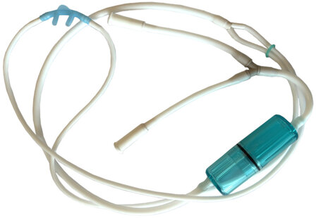 Waterstoftherapie slang met vochtcollectie