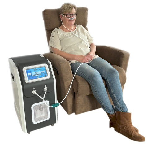 HYDRO 4 HEALTH®| 4500PRO | Waterstof inhalatie therapie wellness apparaat (+ATP polsband)