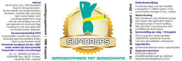 PHOTON 4 HEALTH | SLIMDROPS®